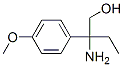 Benzeneethanol, beta-amino-beta-ethyl-4-methoxy- (9CI) Struktur