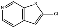 Thieno[2,3-c]pyridine, 2-chloro- (9CI) Struktur