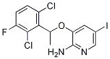 3-[1-(2,6-dichloro-3-fluorophenyl)ethoxy]-5-
iodopyridin-2-aMine Struktur