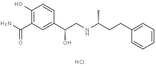 DILEVALOL HYDROCHLORIDE Struktur