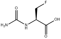 L-Alanine, N-(aminocarbonyl)-3-fluoro- (9CI) Struktur