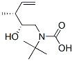 Carbamic acid, [(2R,3R)-2-hydroxy-3-methyl-4-pentenyl]-, 1,1-dimethylethyl Struktur