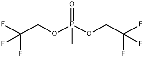 BIS(2 2 2-TRIFLUOROETHYL)METHYLPHOSPHON& Struktur