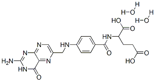 FOLIC ACID DIHYDRATE Struktur