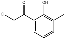 Ethanone, 2-chloro-1-(2-hydroxy-3-methylphenyl)- (9CI) Struktur