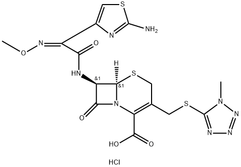 Cefmenoxime hydrochloride Structure