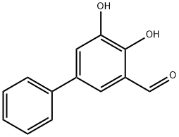 [1,1-Biphenyl]-3-carboxaldehyde, 4,5-dihydroxy- (9CI) Struktur