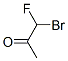 2-Propanone,  1-bromo-1-fluoro- Struktur