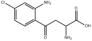 4-chlorokynurenine Struktur