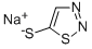 5-Mercapto-1,2,3-thiadiazole sodium salt Struktur