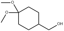 (4,4-DiMethoxycyclohexyl)Methanol Struktur