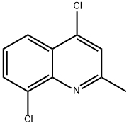 4,8-DICHLORO-2-METHYLQUINOLINE Struktur