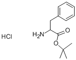 H-DL-PHE-OTBU HCL Struktur