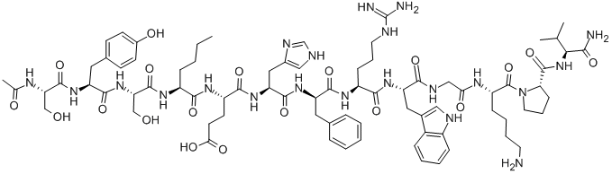 Melanotan-1  Struktur