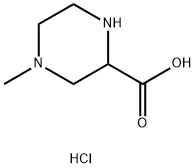 4-METHYL-PIPERAZINE-2-CARBOXYLIC ACID DIHYDROCHLORIDE Struktur