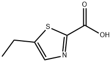 2-Thiazolecarboxylic  acid,  5-ethyl- Struktur