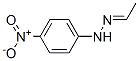 N-(ethylideneamino)-4-nitro-aniline Struktur