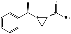 1-(1'(R)-ALPHA-METHYLBENZYL)-AZIRIDINE-2(S)-CARBOXAMIDE Struktur