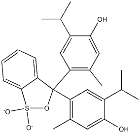 Thymol Blue Struktur