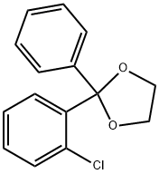 2-CHLOROBENZOPHENONE ETHYLENE KETAL Struktur