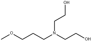 2,2'-[(3-methoxypropyl)imino]bisethanol Struktur