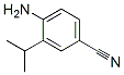 Benzonitrile, 4-amino-3-(1-methylethyl)- (9CI) Struktur