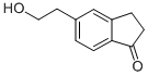 1H-Inden-1-one,2,3-dihydro-5-(2-hydroxyethyl)- Struktur