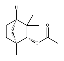 [(1S,2S,4R)-1,3,3-trimethylnorbornan-2-yl] acetate Struktur