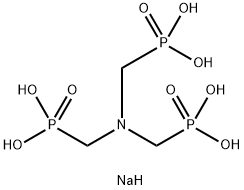 NITRILOTRIS(METHYLENEPHOSPHONIC ACID), TRISODIUM SALT Struktur