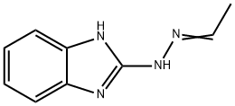 Acetaldehyde, 1H-benzimidazol-2-ylhydrazone (9CI) Struktur