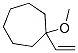 Cycloheptane, 1-ethenyl-1-methoxy- (9CI) Struktur