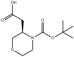 (R)-4-Boc-3-morpholineacetic acid price.