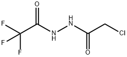 1-(Chloroacetyl)-2-(trifluoroacetyl)hydrazine Struktur