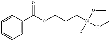 BENZOYLOXYPROPYLTRIMETHOXYSILANE Struktur