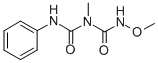 1-Methoxy-3-methyl-5-phenylbiuret Struktur