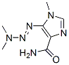 5-(3,3-dimethyl-1-triazeno)-1-methylimidazole-4-carboxamide Struktur