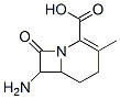 1-Azabicyclo[4.2.0]oct-2-ene-2-carboxylicacid,7-amino-3-methyl-8-oxo-, Struktur