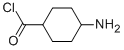 Cyclohexanecarbonyl chloride, 4-amino- (9CI) Struktur