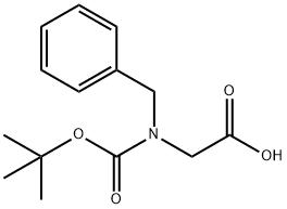 N-BENZYL-N-(TERT-BUTOXYCARBONYL)GLYCINE Struktur