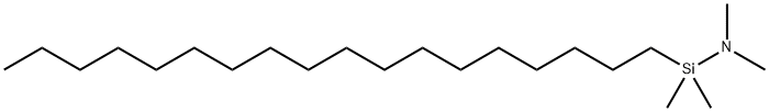 N-OCTADECYLDIMETHYL(DIMETHYLAMINO)SILANE Struktur