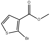 Methyl 2-bromothiophene-3-carboxylate Structure