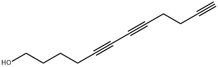 5,7,11-dodecatriyn-1-ol Struktur