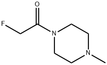 Piperazine, 1-(fluoroacetyl)-4-methyl- (9CI) Struktur