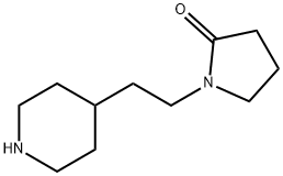 1-(2-PIPERIDIN-4-YL-ETHYL)-PYRROLIDIN-2-ONE Struktur