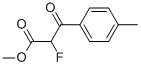 Benzenepropanoic acid, alpha-fluoro-4-methyl-beta-oxo-, methyl ester (9CI) Struktur