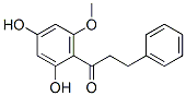 1-(2,4-Dihydroxy-6-methoxyphenyl)-3-phenyl-1-propanone Struktur