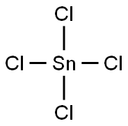 Tin tetrachloride Structure