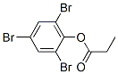 2,4,6-tribromophenyl propionate Struktur