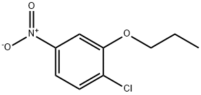 1-Chloro-4-nitro-2-propoxybenzene Struktur