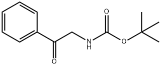 (2-OXO-2-PHENYL-ETHYL)-CARBAMIC ACID TERT-BUTYL ESTER Struktur